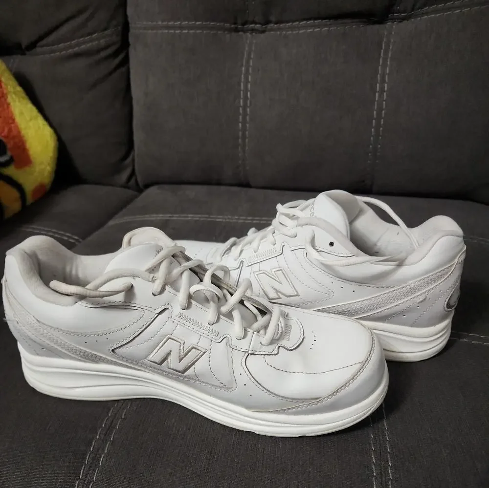 New Balance 577 V1 Walking Shoes, White, Women's 9.5 M